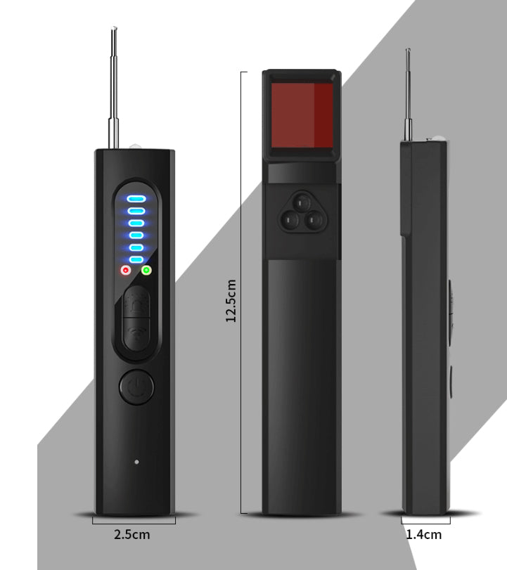 Krovo Privacy Detector™ — 3-in-1 Travel Scanner