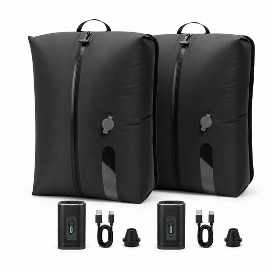 Krovo Jet Pack™ — 17L Travel Compression Kit — 2× Pack
